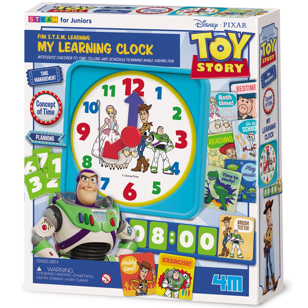 4M Disney Toystory Learning Clock (8303261810914)