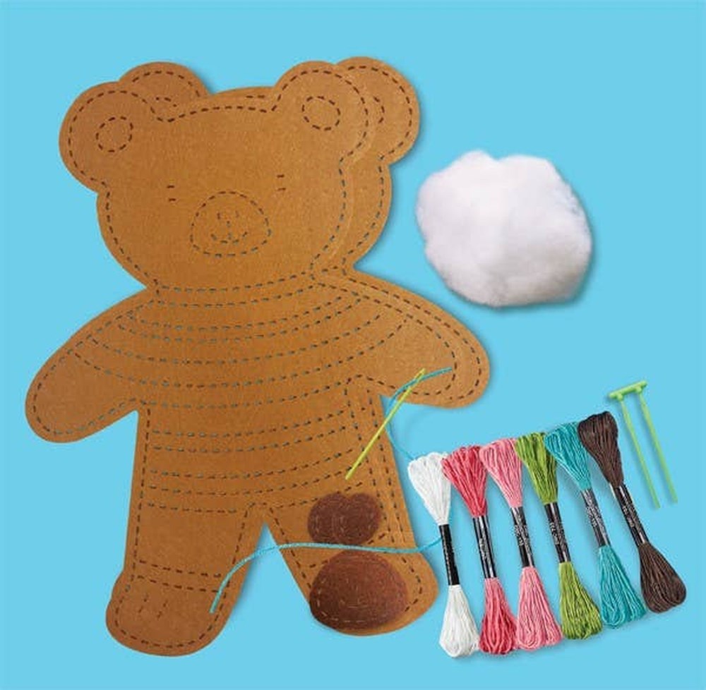 4M Embroidery Teddy Bear Kit (7875464855778)