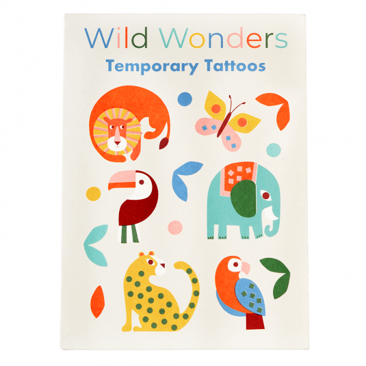 Rex London Wild Wonders Temporary Tattoos (2 sheets) (7933296705762)