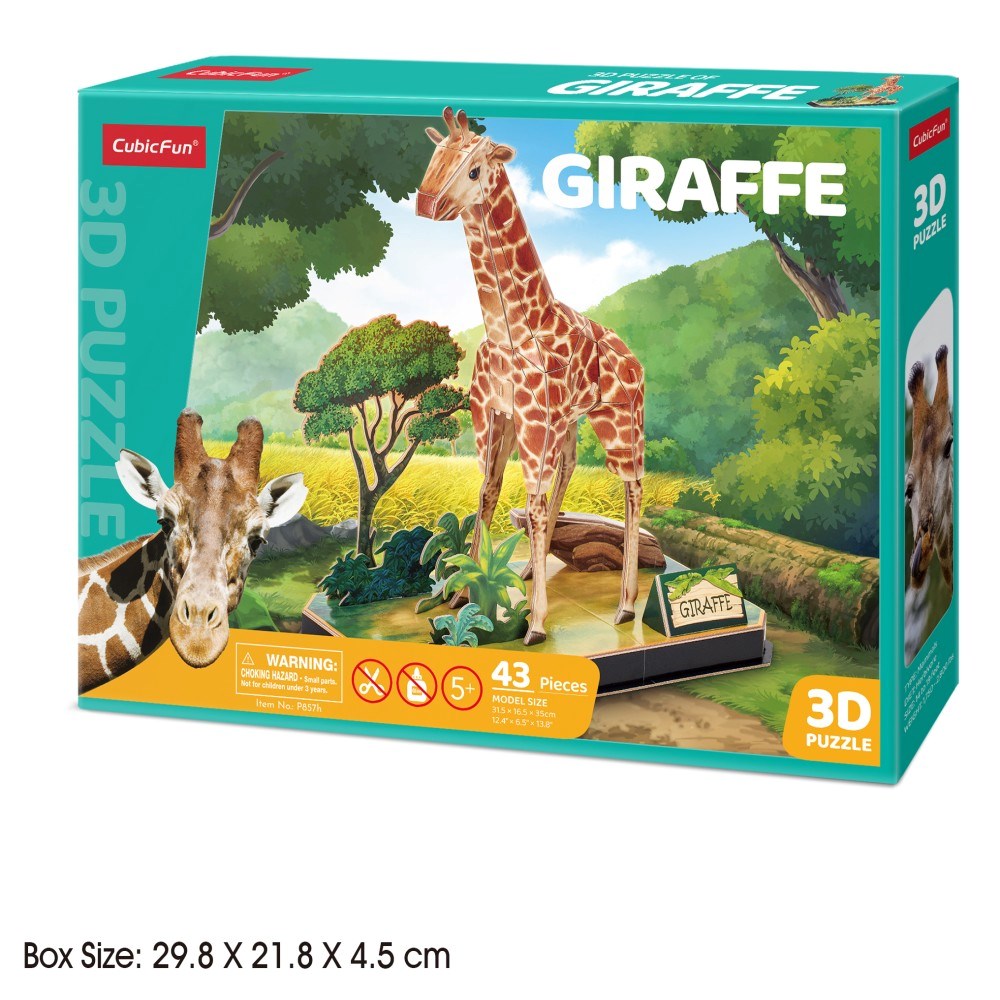 Holdson Animal Pals Giraffe 3D Puzzle (8096335495394)