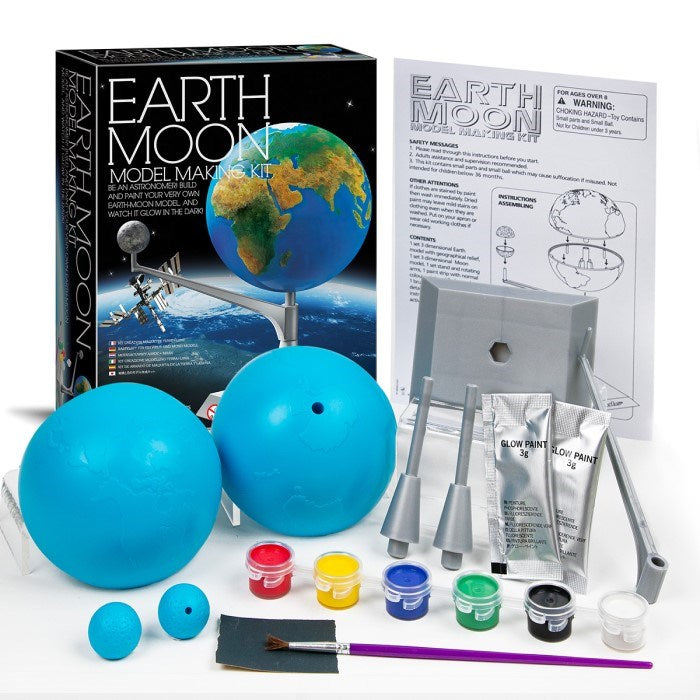 4M KidzLabs Earth-Moon Model Making Kit (8239136571618)