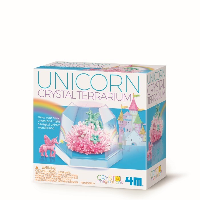 4M Science Crystal Terrarium Unicorn (7875450896610)