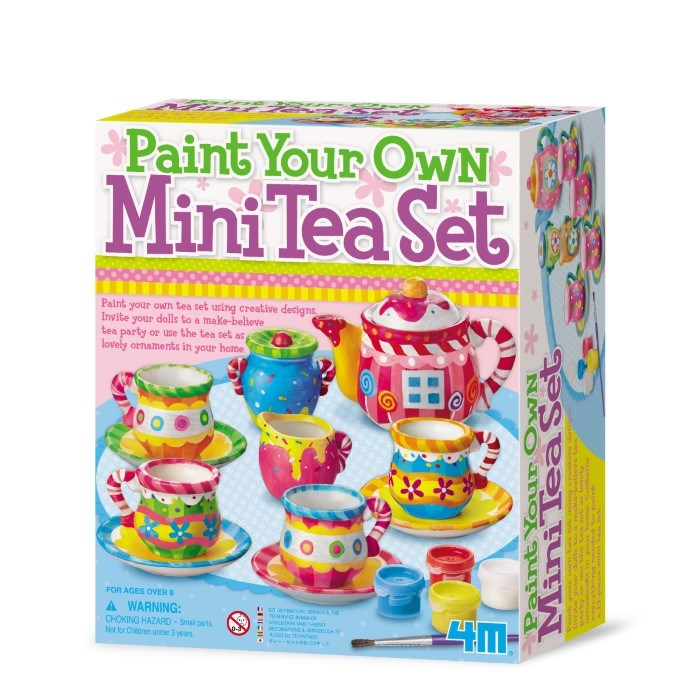 4M Craft Mini Tea Set Paint Your Own (8239116976354)