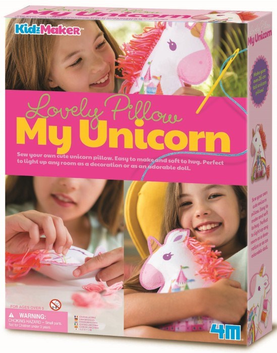 4M Craft My Unicorn Lovely Pillow (8239117467874)