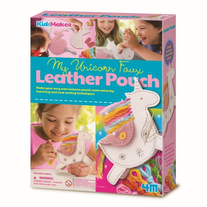 4M Craft My Unicorn Faux Leather Pouch (8239117336802)