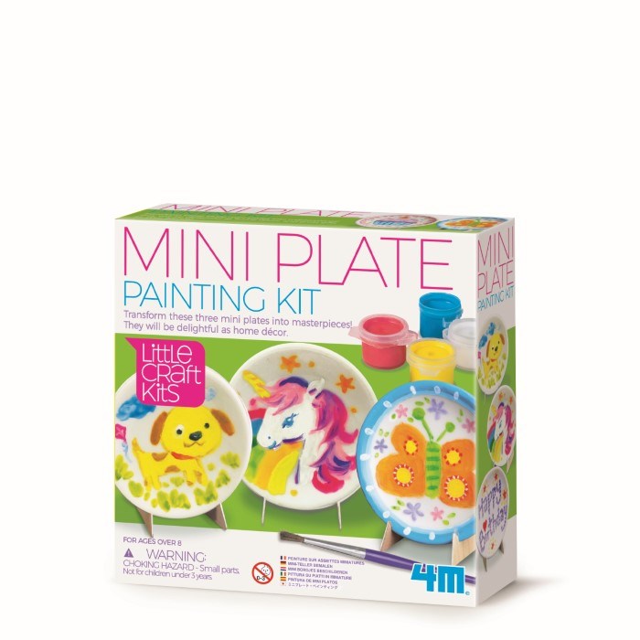 4M Craft Mini Plate Painting Kit (7469657948386)