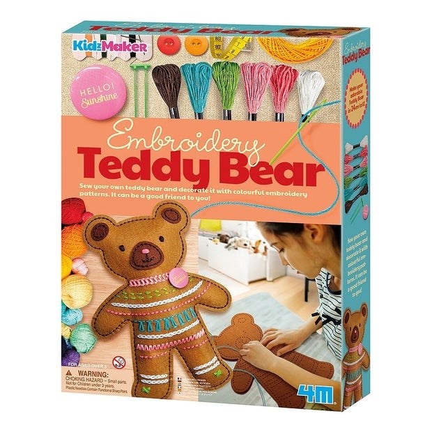 4M Embroidery Teddy Bear Kit (7875464855778)