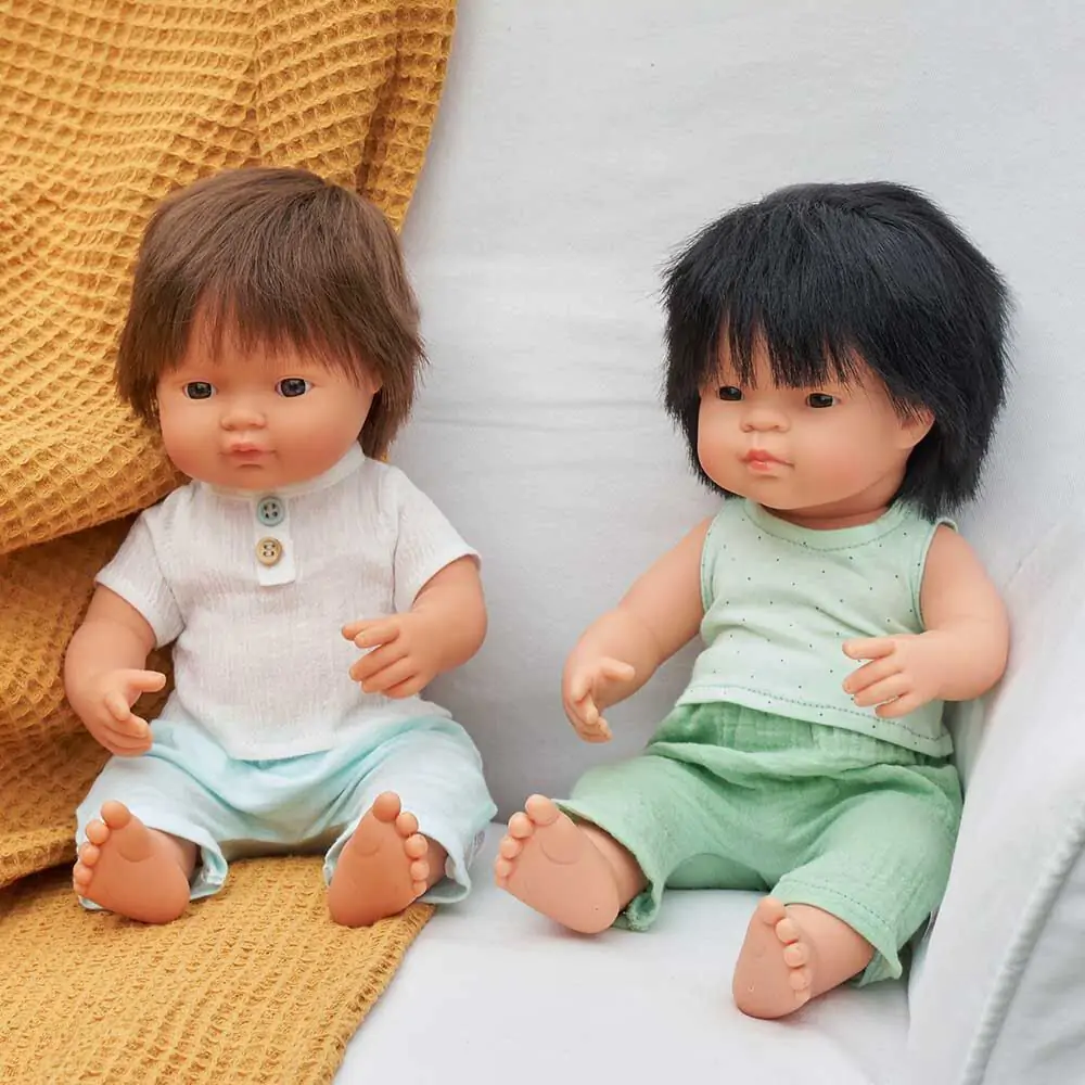 Miniland - Baby Doll - Asian Boy 38cm (8088880546018)