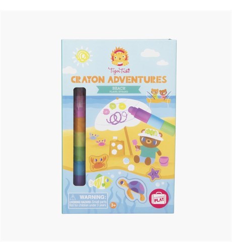 Tiger Tribe Crayon Adventures - Beach (7832195498210)