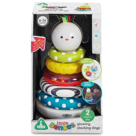 Early Learning Centre Little Senses Glowing Stacking Rings (8075026235618)