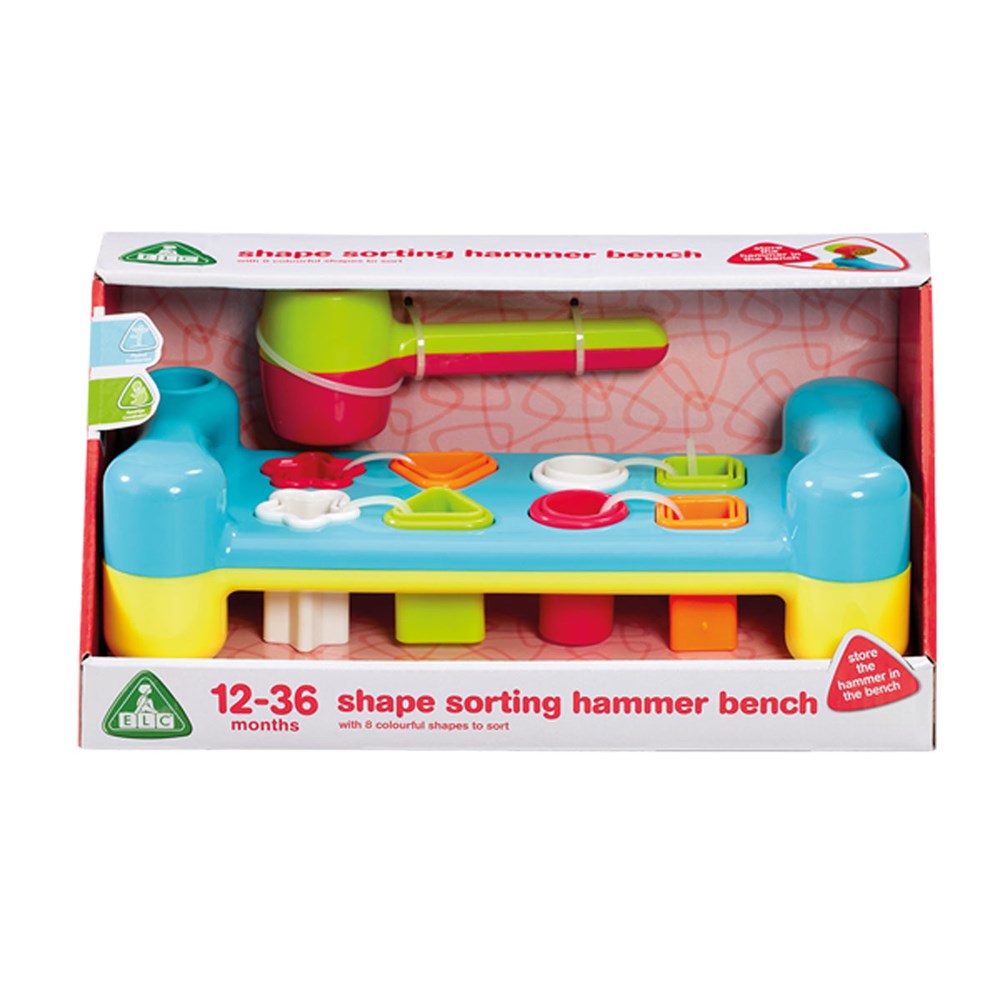 Early Learning Centre Shape Sorter Hammer Bench (8075027284194)