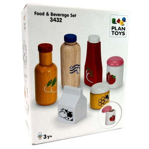 PlanToys Food & Beverage Set (7698134761698)