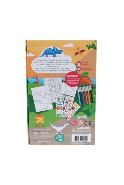 Tiger Tribe Colouring Set - Dinos In Space (7832194973922)