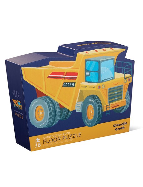 Crocodile Creek 36pc Floor Puzzle Construction Zone (8264131870946)