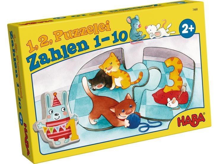 Haba One Two Puzzle-to-do The Numbers 1 to 10 (6822954238134)