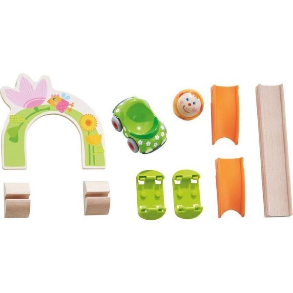 xHaba My First Ball Track Kullerbu - Flower Power Arch & Car (6822968262838)