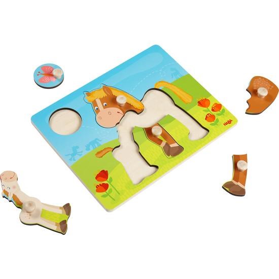 xHaba Clutching puzzle Pony family (6822981501110)