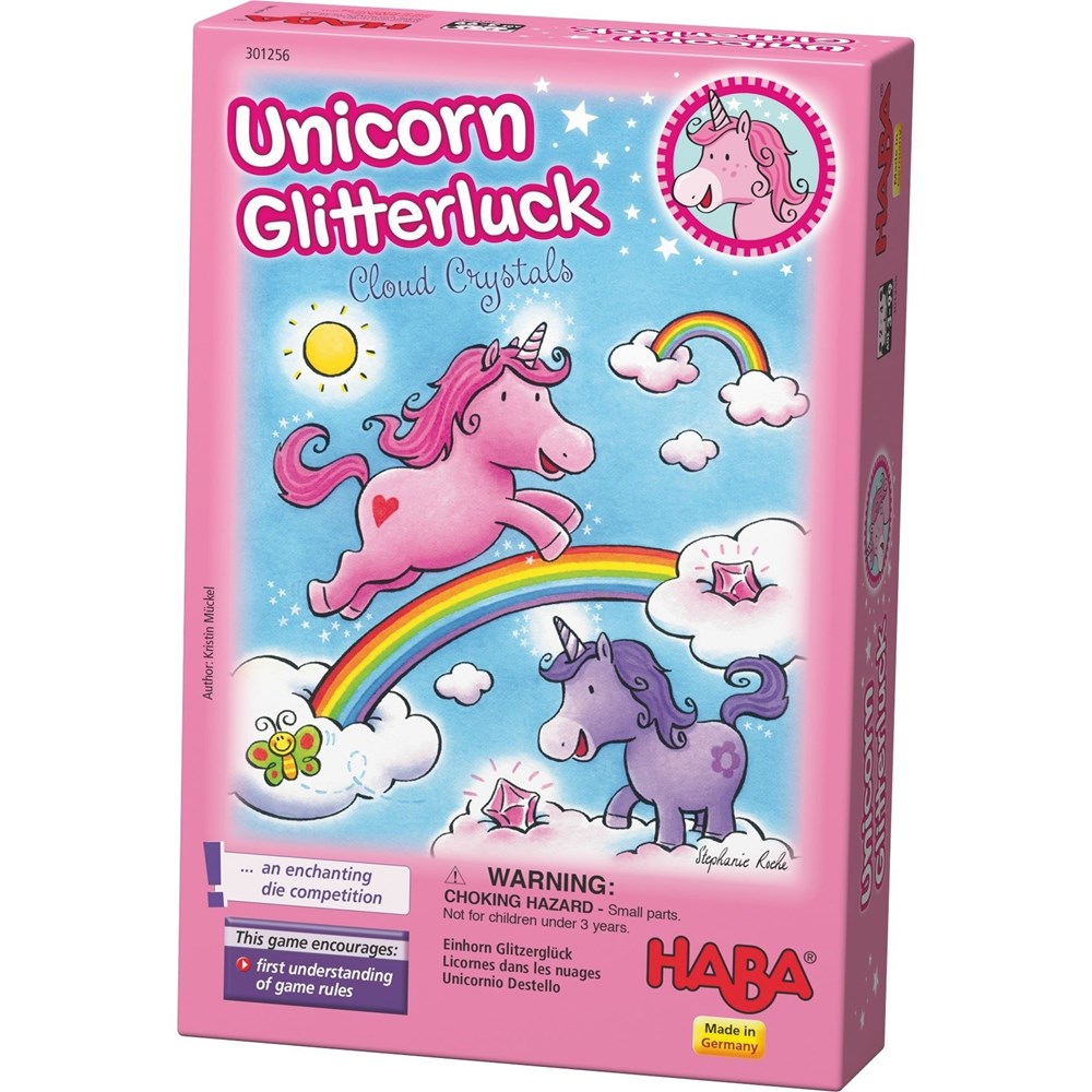 Haba Unicorn Glitterluck Cloud Crystals (6823010762934)