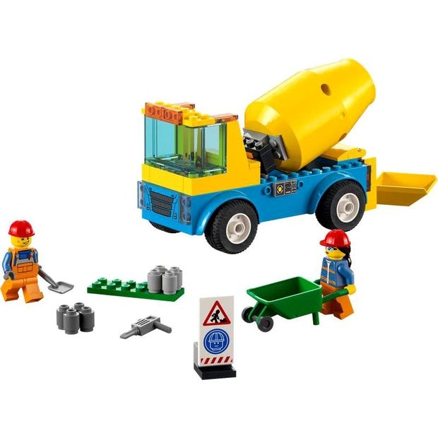 LEGO City Others Cement Mixer Truck 60325 (7651849208034)