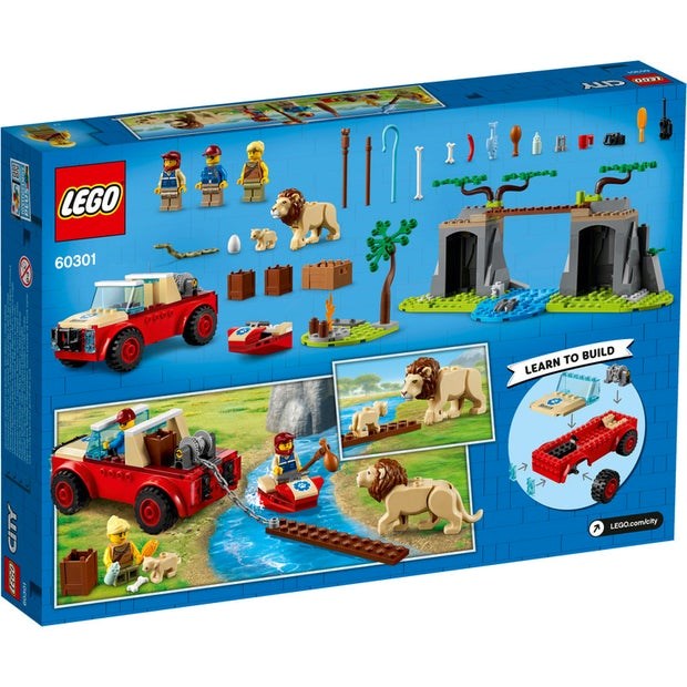 LEGO City Others Wildlife Rescue Off-Roader 60301 (7651852419298)