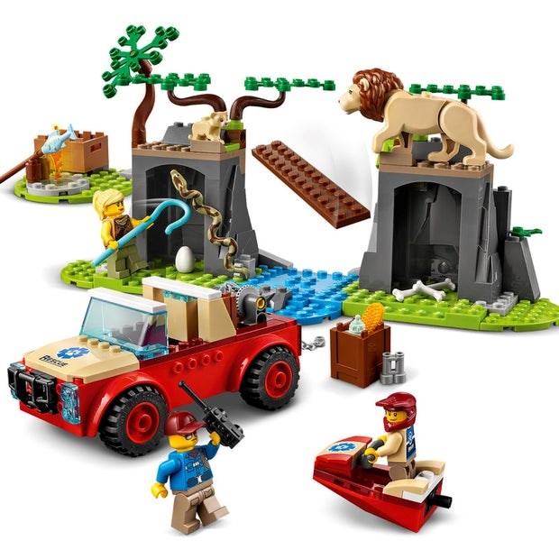 LEGO City Others Wildlife Rescue Off-Roader 60301 (7651852419298)