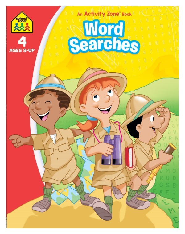 Hinkler School Zone Word Searches Activity Zone Book (7773081829602)