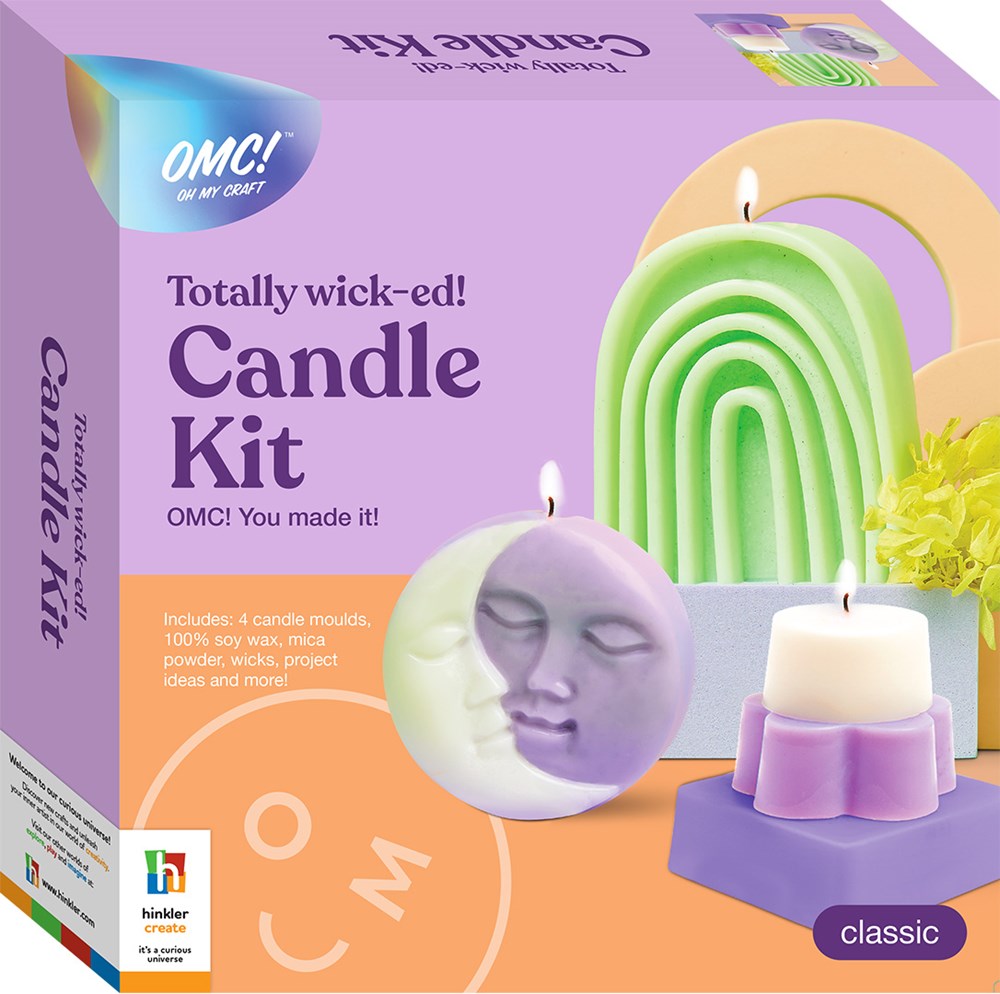 Hinkler OMC! Totally Wick-ed Bright and Bold Candles Kit (8264133378274)