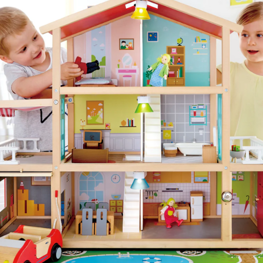 Hape Doll Family Mansion (8264127676642)