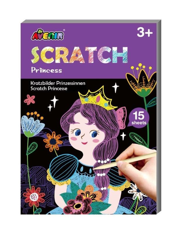 Avenir Mini Scratch Book - Princess (8262289359074)