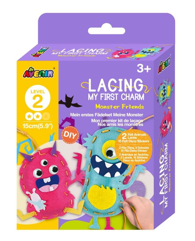 Avenir Lacing My First Charm - Monster Friends (8030086988002)