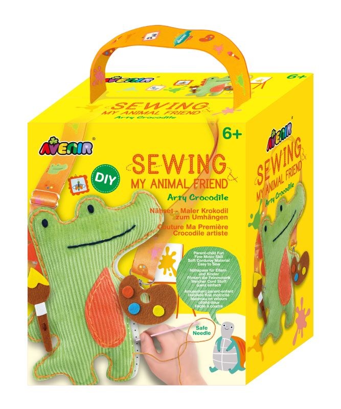 Avenir Sewing My Animal Friend - Arty Crocodile (8262289686754)