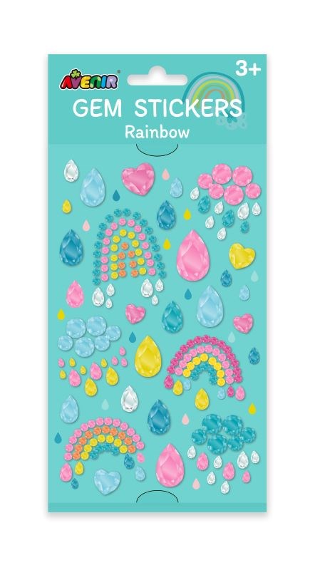 Avenir Gem Stickers - Rainbow (8030091051234)