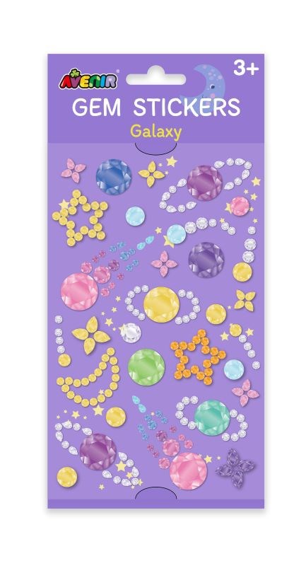 Avenir Gem Stickers - Galaxy (8262291161314)