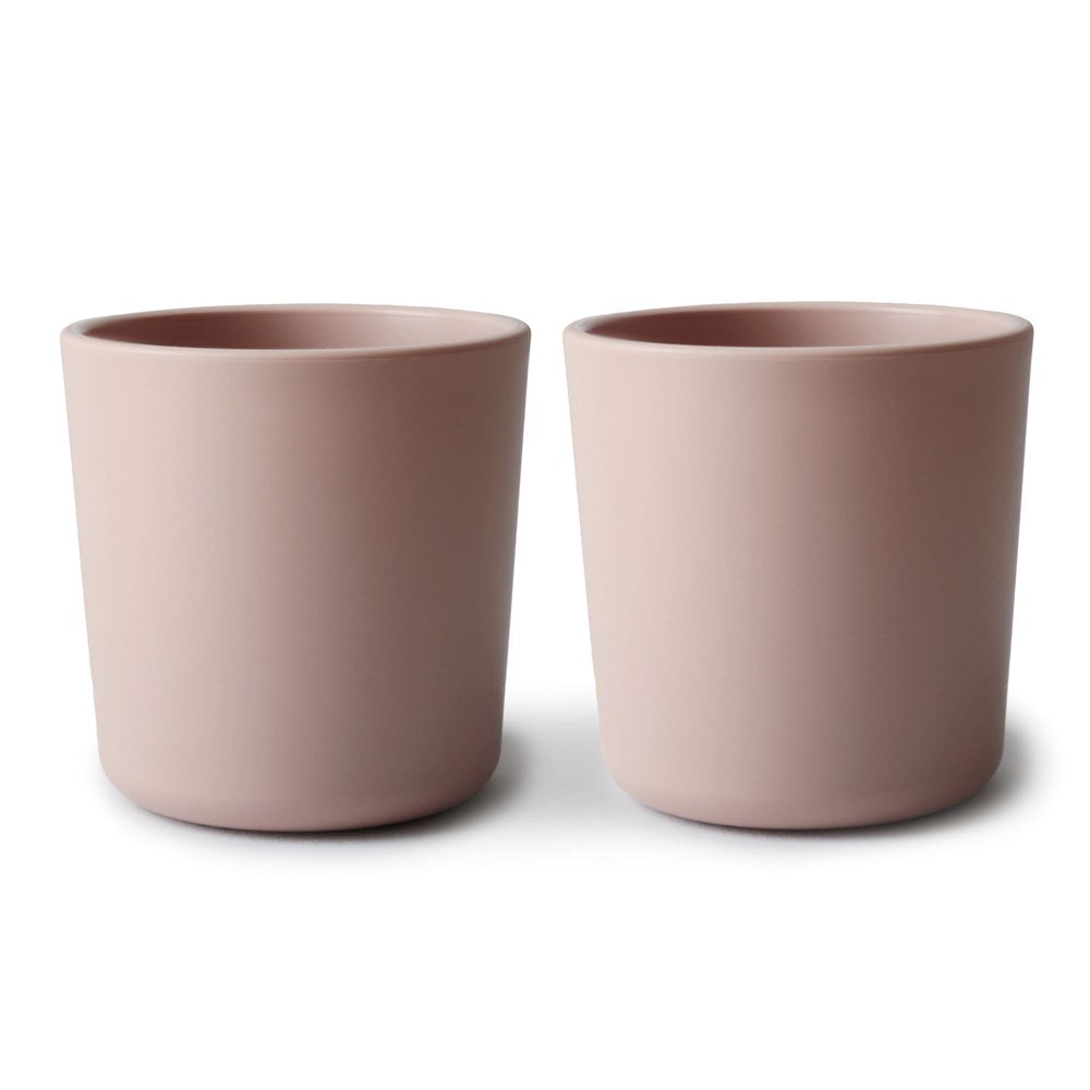 Mushie Dinnerware Cup- Blush- Set of Two (6823409713334)