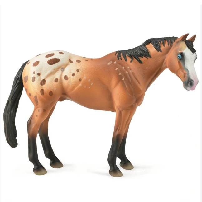 CollectA Light Brown Appaloosa Stallion Figurine XL (7773056467170)