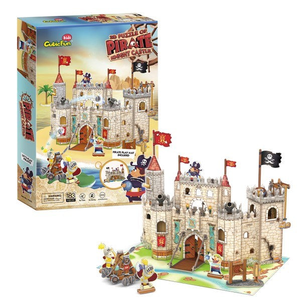 CubicFun Kids - Pirate Knight Castle 3D Puzzle (7813027397858)