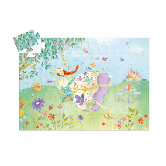 Djeco The princess of spring Puzzle (8088650416354)