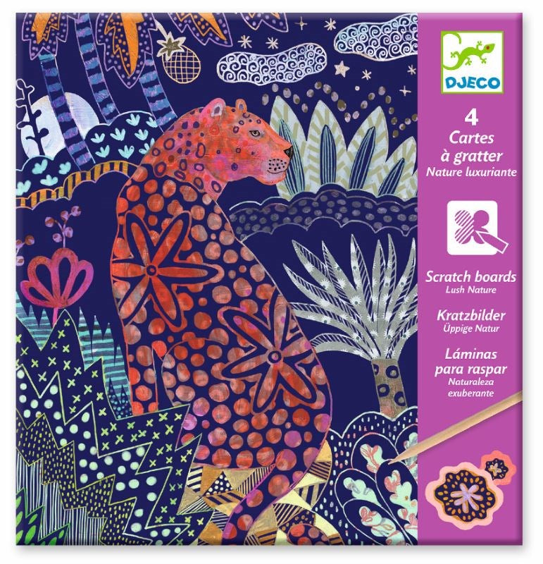 Djeco Scratch Cards - Lush Nature (8303260205282)