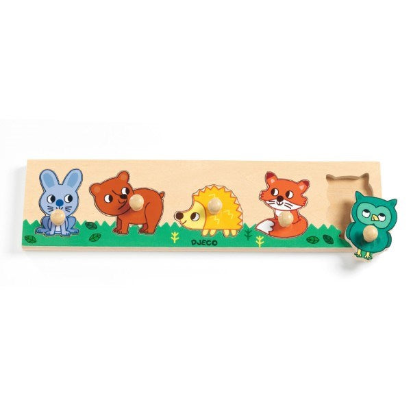 Djeco Forest'n'co Wooden Puzzle (8088650055906)