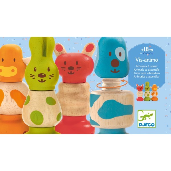 xDjeco Assembly Toy - Animals (6906316849334)