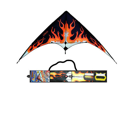 Eolo Kites Ready 2 Fly - Flame Pop-up Polyester Stunt Kit 160cm (8062315987170)