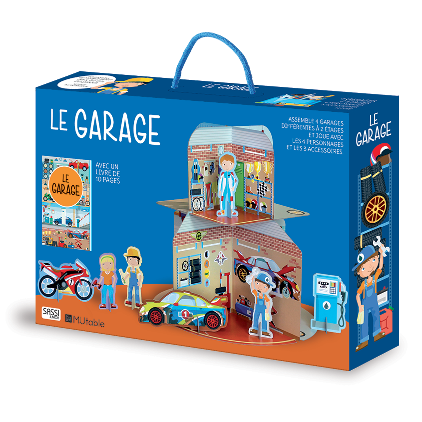 xSassi Junior Garages 3D and Book (6822831128758)