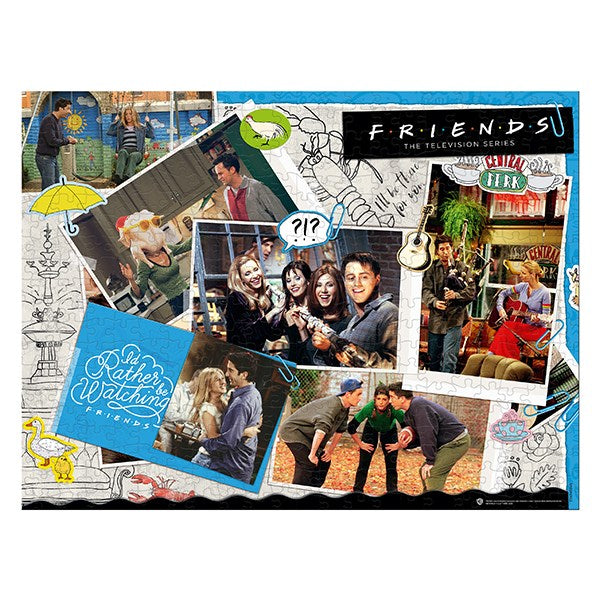 Winning Moves Friends 1000 piece Puzzle - Scrapbook (7875460628706)