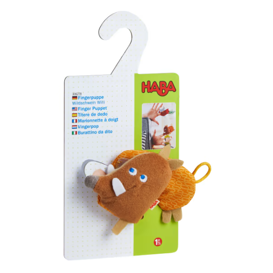 HABA Finger Puppet Boar Boris (7933270163682)