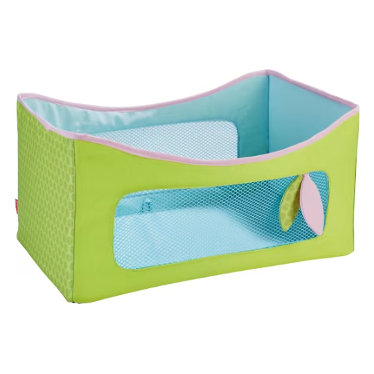 HABA Dolls travel cot Spring Magic (7933272916194)