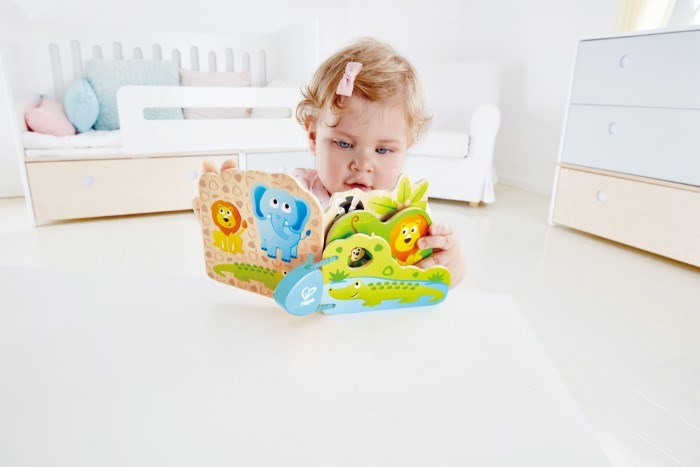 Hape Babys Wild Animal Book (8264114929890)