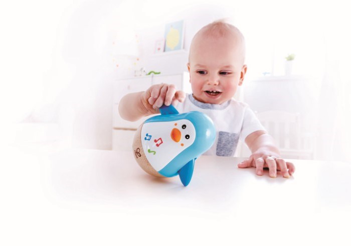 Hape Penguin Musical Wobbler (8264115814626)