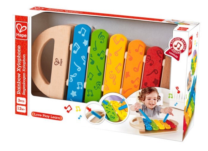 Hape Rainbow Xylophone (8264116273378)