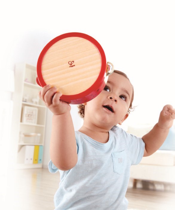 Hape Tap-along Tambourine (8264116306146)