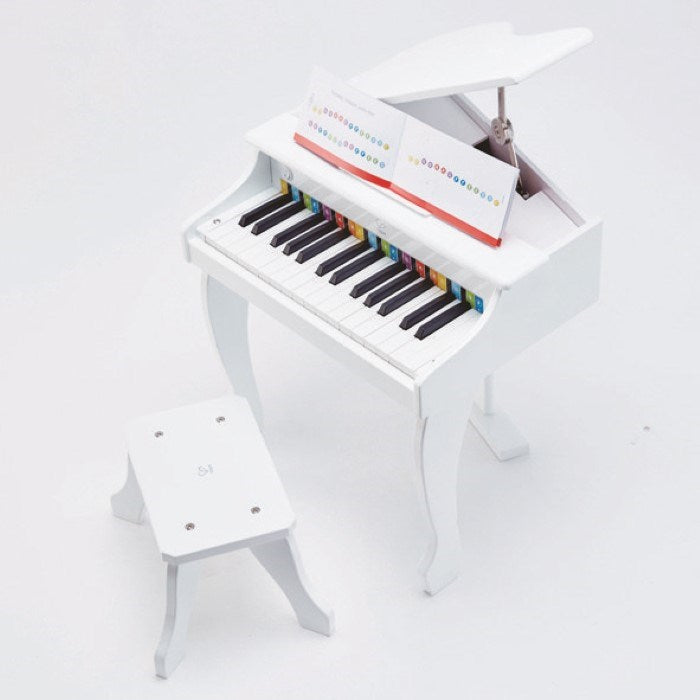 Hape Deluxe White Grand Piano (8264116863202)